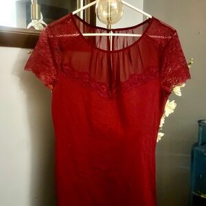 Express top lace blouse